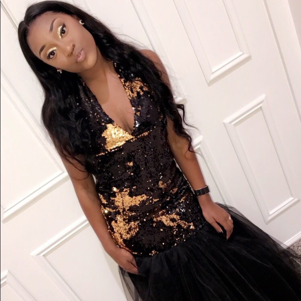 2 Toned PROM DRESS